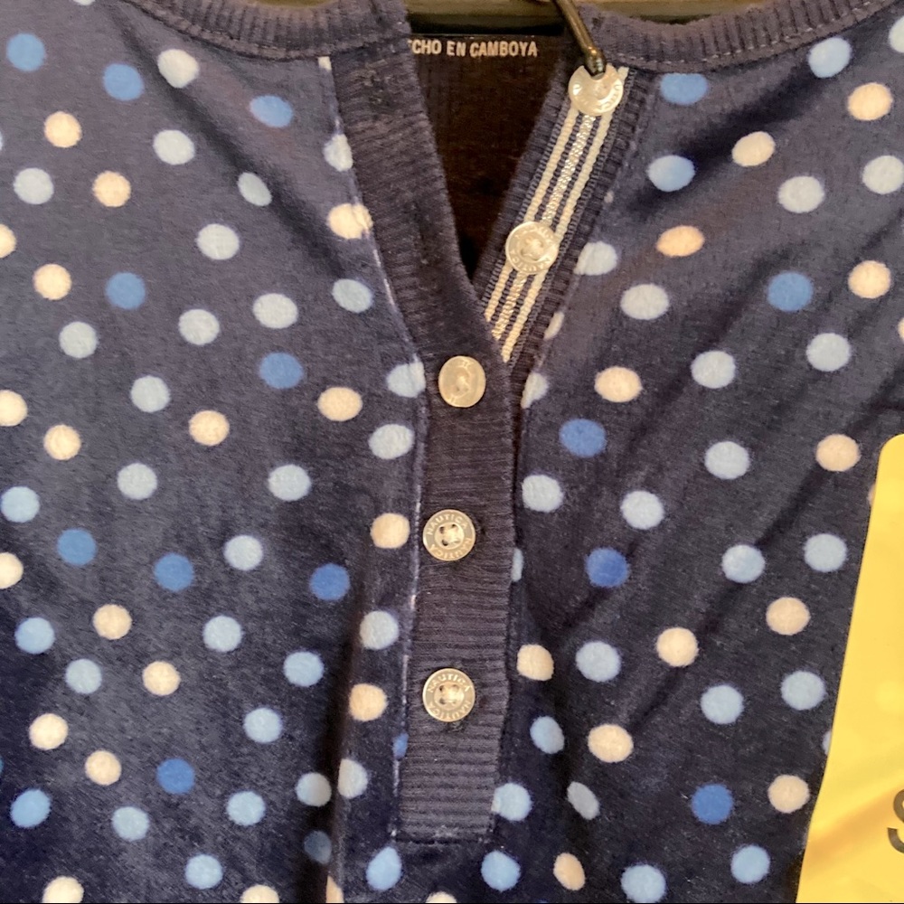 Nautical Women’s Size S 2pcs Fleece Pajama Set - Picture 2 of 11